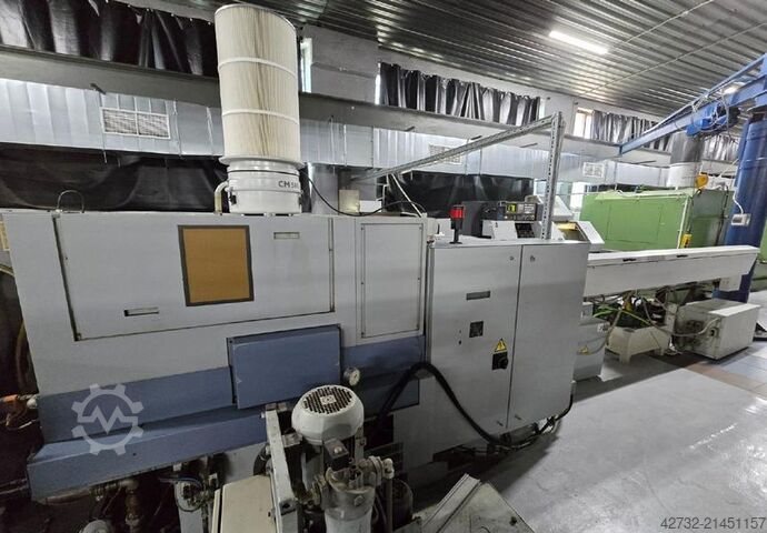 Production cell consisting of 4 machines  