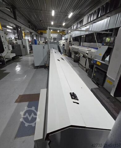 Production cell consisting of 4 machines  