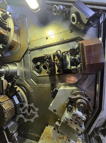 Production cell consisting of 4 machines  