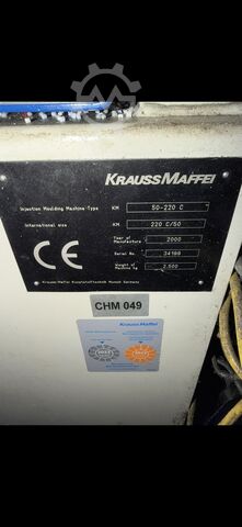 Injection moulding machine KraussMaffei KM50-220C