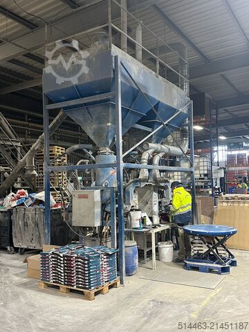 Bag filling line shot fillers  