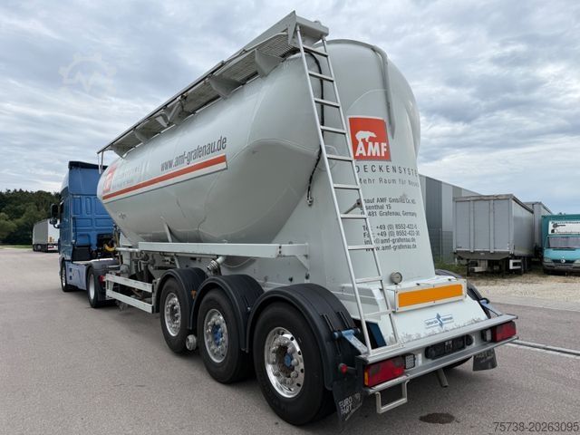 Silo semitrailer SPITZER SF2737/2P/Zementsilo/37m³/Luft-Lift/Alu/3-Achsen
