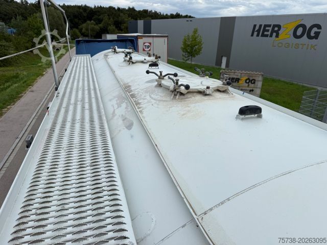Silo semitrailer SPITZER SF2737/2P/Zementsilo/37m³/Luft-Lift/Alu/3-Achsen