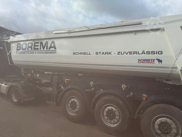 Tipper semitrailer SCHMITZ CARGOBULL SCB S3D Stahlmulde