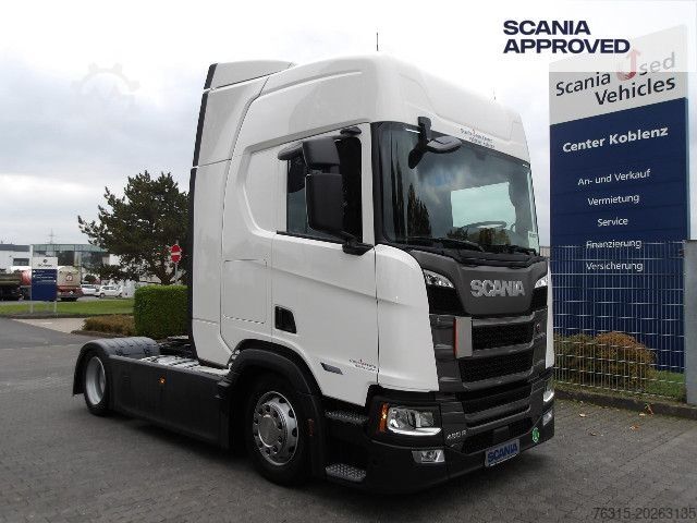 Volume tractor unit Scania R 460 EB - MEGA - HIGHLINE - 2x TANKs - ACC