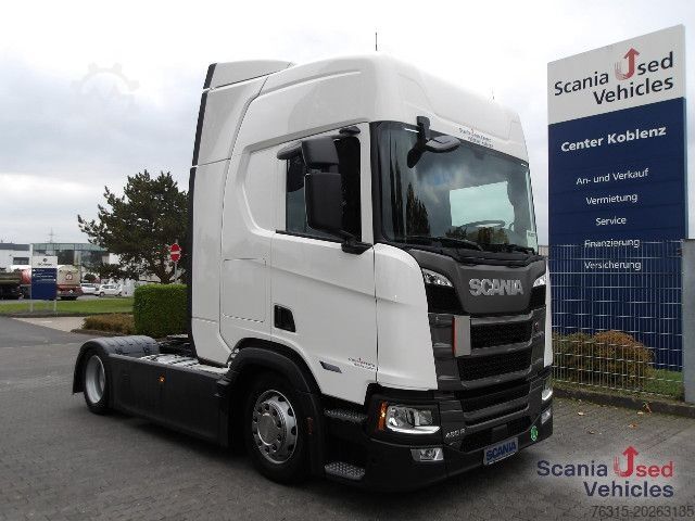 Volume tractor unit Scania R 460 EB - MEGA - HIGHLINE - 2x TANKs - ACC