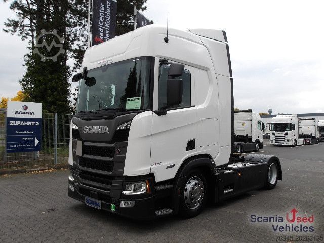 Volume tractor unit Scania R 460 EB - MEGA - HIGHLINE - 2x TANKs - ACC