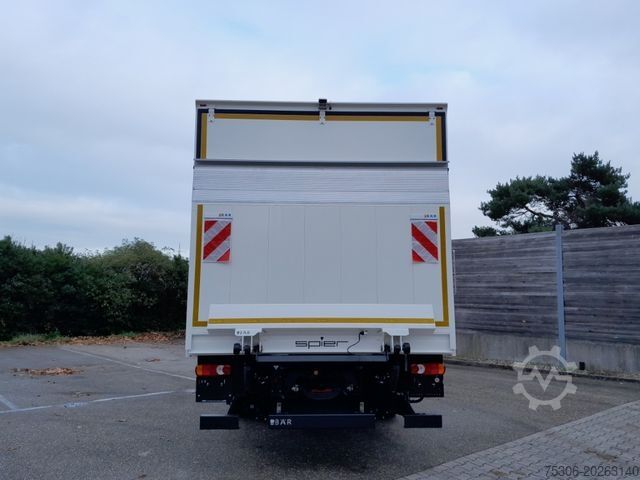 Box truck DAF FA XB 290 16t Spier Plywoodkoffer