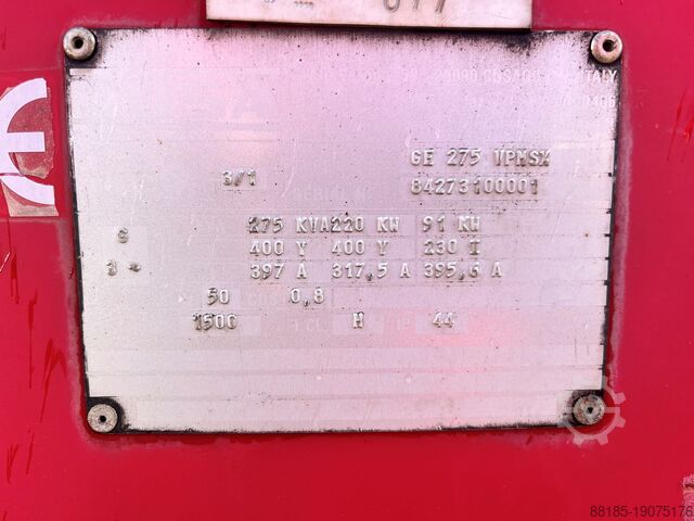 Generator MOSA GE 275 VPM SX