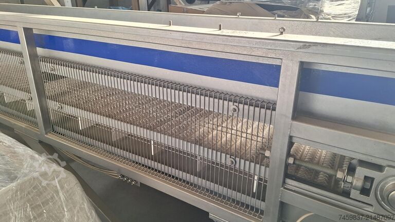 Maschinen zum Waschen und Blanchieren von Gemüse Navatta machines 