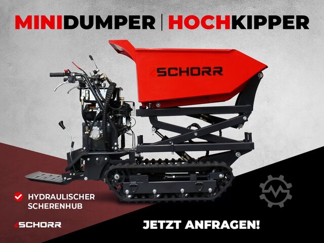 Raupendumper SCHORR Minidumper RR500DHKAH PRO [Hochkipper]