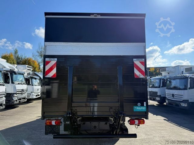 Box van MERCEDES-BENZ ATEGO 816 L Koffer 6,2 m LBW 1 T*ORIGINAL 13 tkm