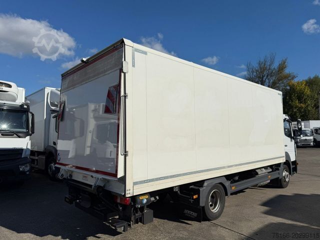 Box truck MERCEDES-BENZ ATEGO 1023 L Koffer 6,20 m LBW 1,5 T*Klima*AHK