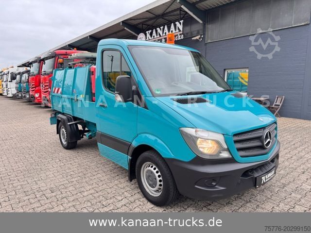 Müllwagen MERCEDES-BENZ 313 CDI Sprinter II Bertsche Müllwagen Tafel