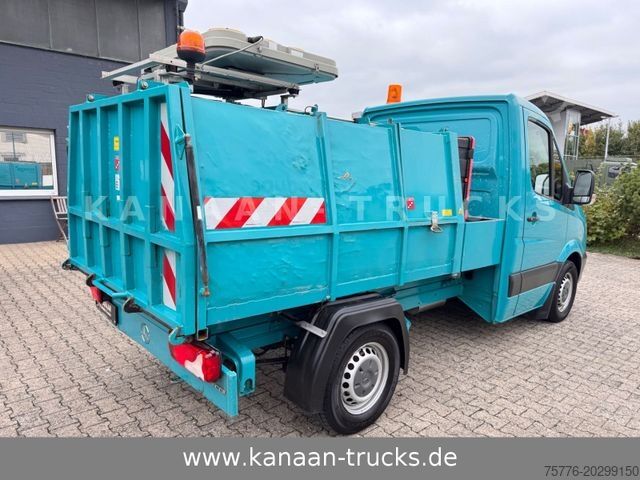 Müllwagen MERCEDES-BENZ 313 CDI Sprinter II Bertsche Müllwagen Tafel