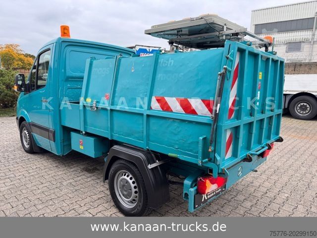 Müllwagen MERCEDES-BENZ 313 CDI Sprinter II Bertsche Müllwagen Tafel