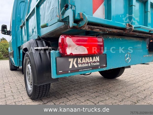 Müllwagen MERCEDES-BENZ 313 CDI Sprinter II Bertsche Müllwagen Tafel
