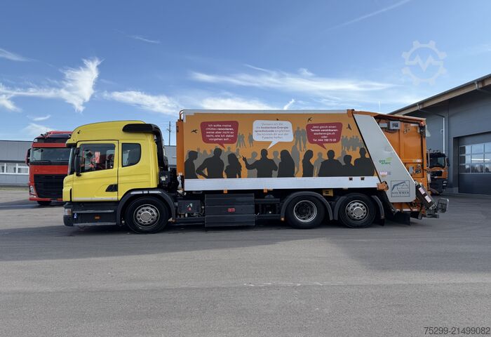 Müllwagen Scania P310 6x2 CNG Biogas  / Swiss-Vehicle