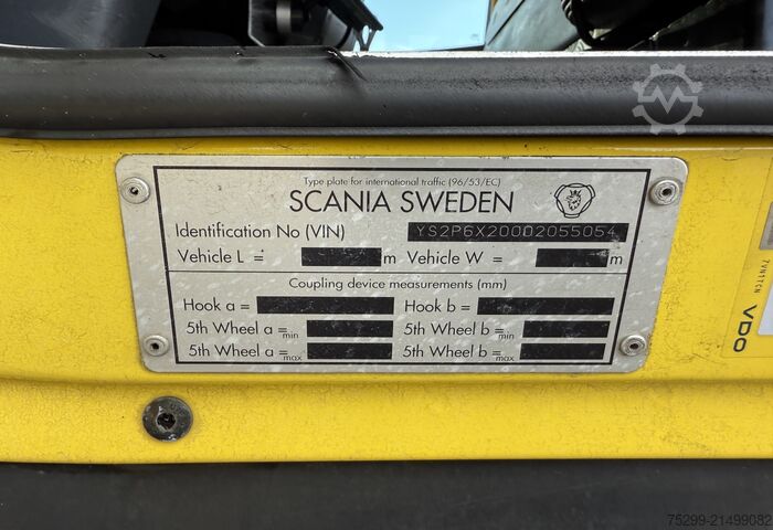 Müllwagen Scania P310 6x2 CNG Biogas  / Swiss-Vehicle