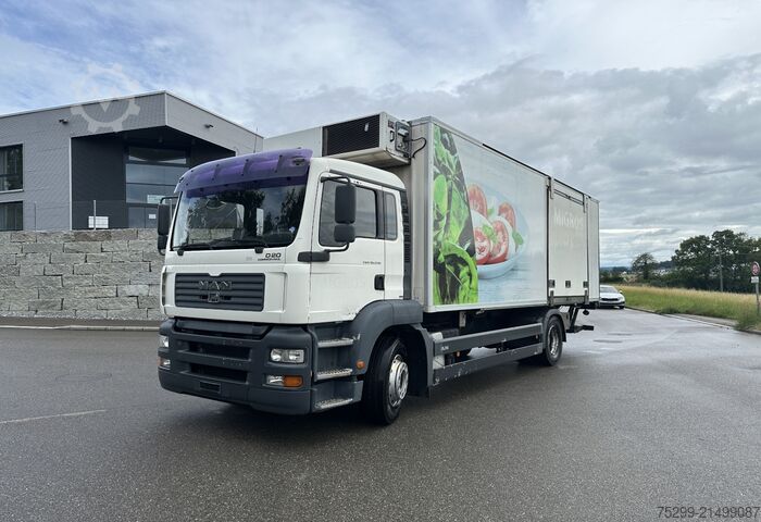 Kühlkoffer-LKW MAN TGA 18.350 4x2 KK mit HB und Rolltor