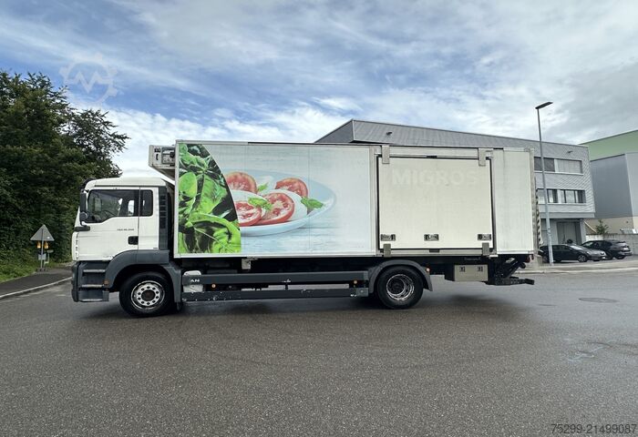 Kühlkoffer-LKW MAN TGA 18.350 4x2 KK mit HB und Rolltor