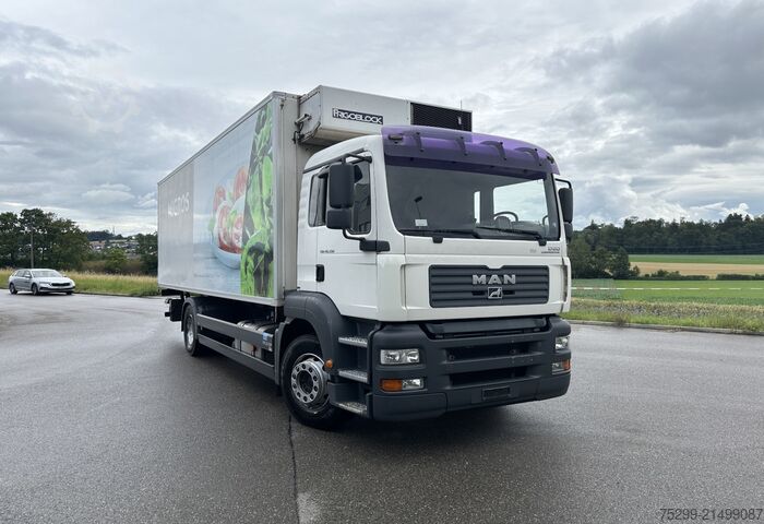 Kühlkoffer-LKW MAN TGA 18.350 4x2 KK mit HB und Rolltor