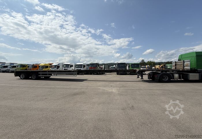 Open semitrailer Goldhofer Typ SPZ-DI2 Tele / Swiss-Vehicle