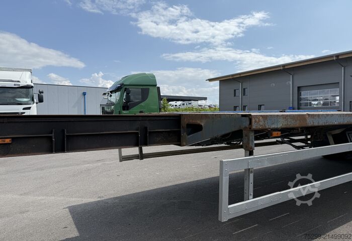 Open semitrailer Goldhofer Typ SPZ-DI2 Tele / Swiss-Vehicle