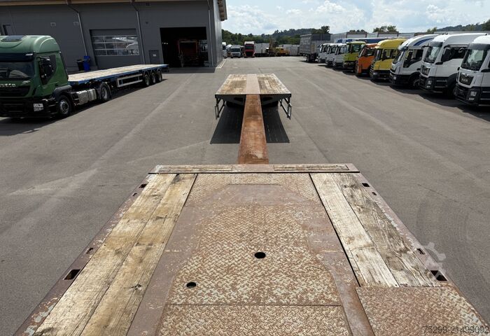 Open semitrailer Goldhofer Typ SPZ-DI2 Tele / Swiss-Vehicle