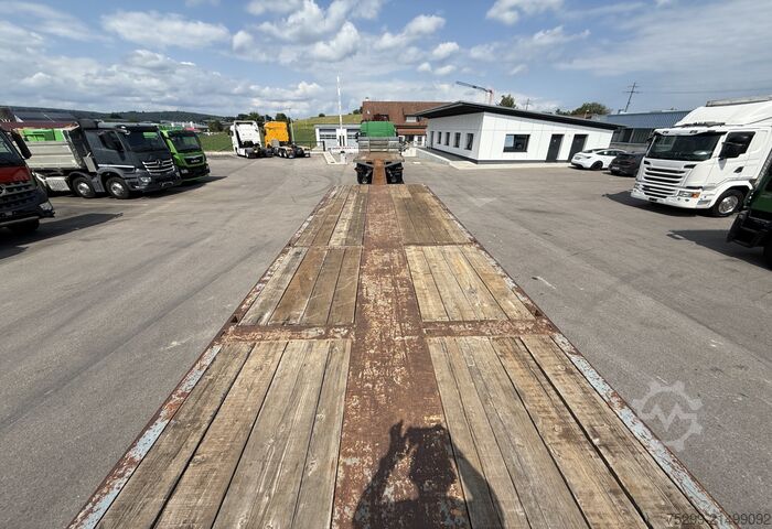Open semitrailer Goldhofer Typ SPZ-DI2 Tele / Swiss-Vehicle