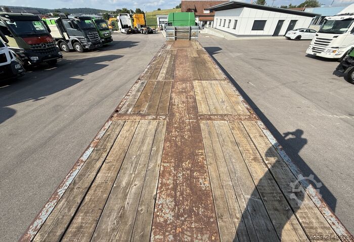Open semitrailer Goldhofer Typ SPZ-DI2 Tele / Swiss-Vehicle