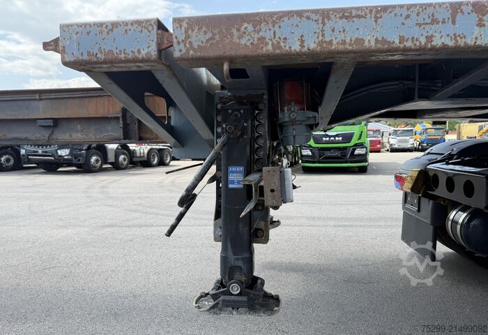Open semitrailer Goldhofer Typ SPZ-DI2 Tele / Swiss-Vehicle