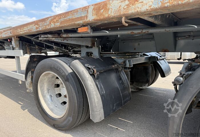 Open semitrailer Goldhofer Typ SPZ-DI2 Tele / Swiss-Vehicle
