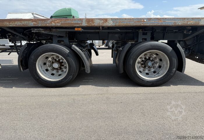 Open semitrailer Goldhofer Typ SPZ-DI2 Tele / Swiss-Vehicle