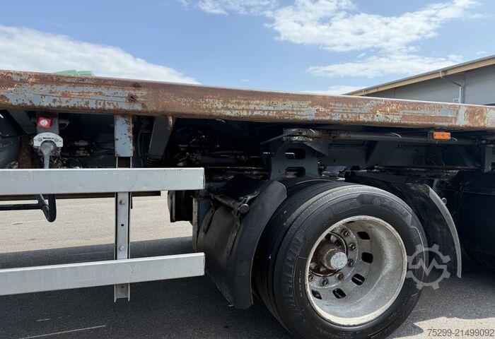 Open semitrailer Goldhofer Typ SPZ-DI2 Tele / Swiss-Vehicle