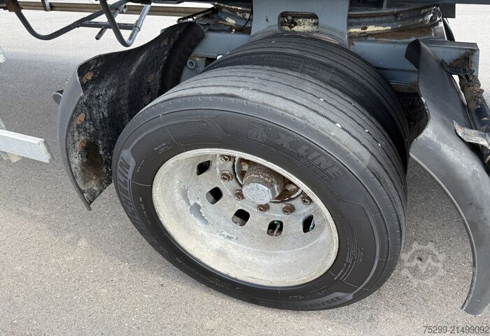 Open semitrailer Goldhofer Typ SPZ-DI2 Tele / Swiss-Vehicle
