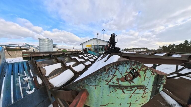 Hedlund Rundholzsortieranlage mit 2×19 Taschen Hedlund 