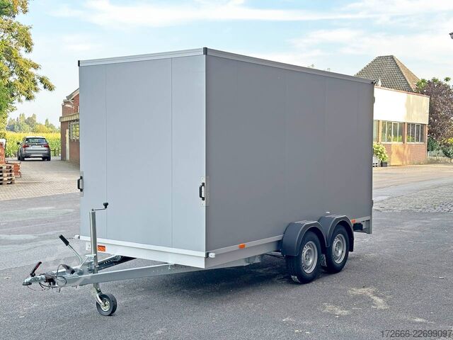 Box trailer Vezeko TK C 27.40 | SILBER 405X184X205CM 2700KG KOFFERANHÄNGER