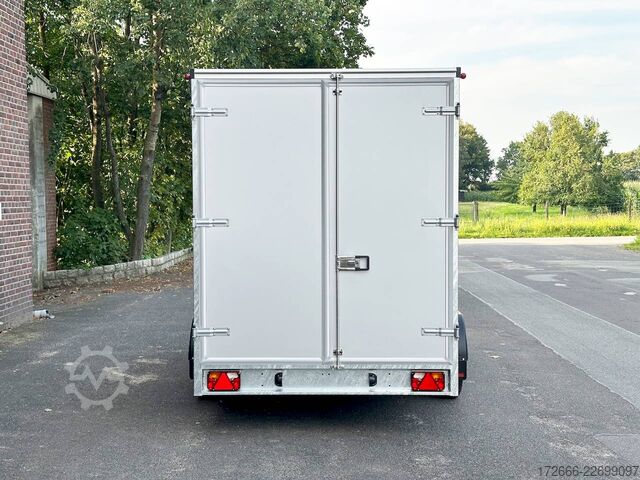 Box trailer Vezeko TK C 27.40 | SILBER 405X184X205CM 2700KG KOFFERANHÄNGER