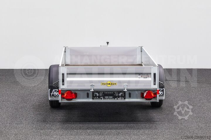 Box trailer Humbaur HA 133015 KV 303X150X35CM 1300KG TIEFLADER | BUGKLAPPE