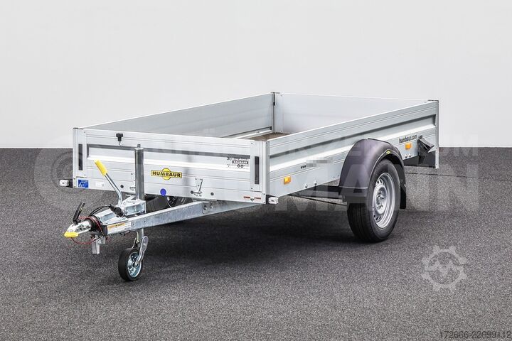 Box trailer Humbaur HA 133015 KV 303X150X35CM 1300KG TIEFLADER | BUGKLAPPE