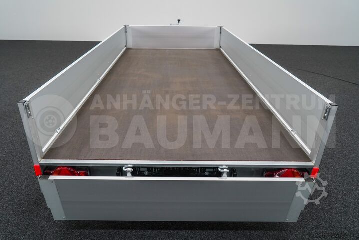 Box trailer Humbaur HA 133015 KV 303X150X35CM 1300KG TIEFLADER | BUGKLAPPE