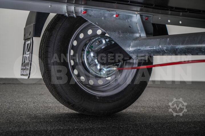 Box trailer Humbaur HA 133015 KV 303X150X35CM 1300KG TIEFLADER | BUGKLAPPE