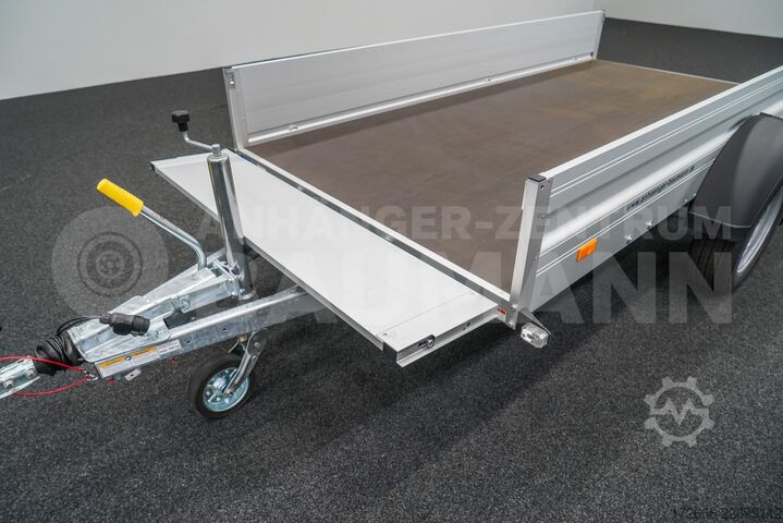 Box trailer Humbaur HA 133015 KV 303X150X35CM 1300KG TIEFLADER | BUGKLAPPE