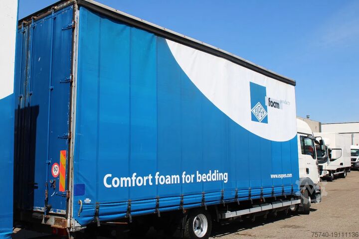 Schiebeplane MAN TGL 8.210 + TRAILER + SLEEPCAB COMBI