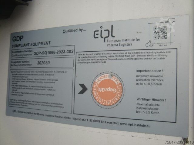 Auflieger Tiefkühl Kögel S 24 PurFerro DS/BB Liftachse A1+A3