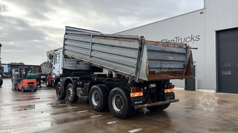 3-way tipper MAN 41.414 (BIG AXLES / 41 TONS / GRAND PONT / LAME...