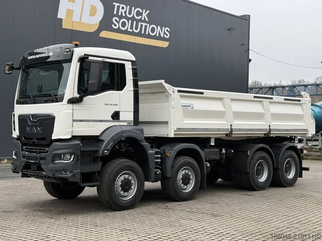 Kipper MAN TGS 35.480 MAN TGS 35.480 8x6 EuromixMTP 3-Seit...