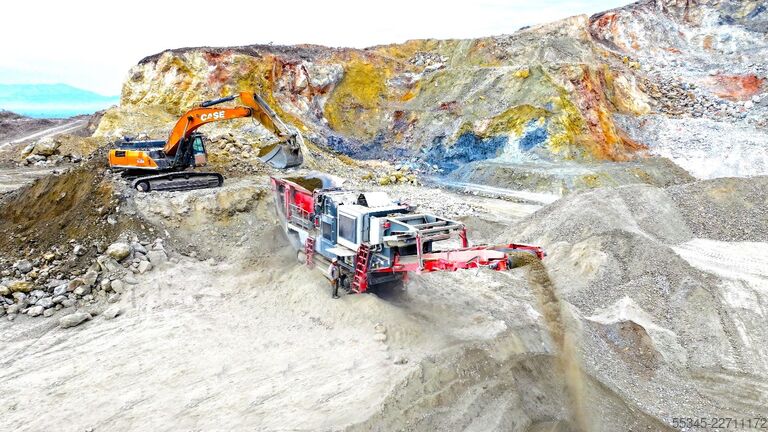 Crushing unit Sandvik QI441 Used Mobile Crusher QI441 Mobile Crusher with FABO Assurance