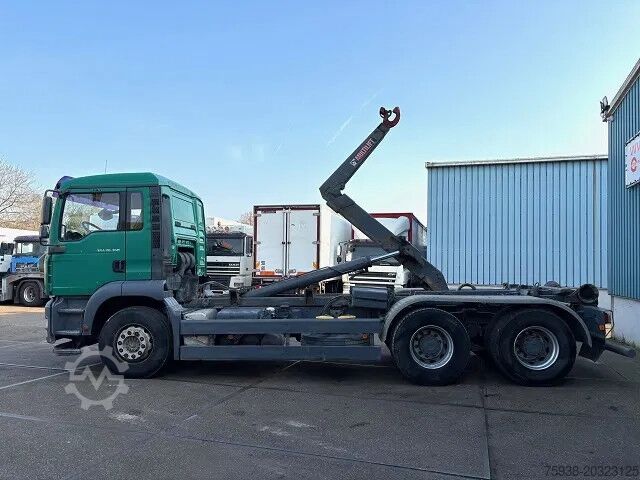 Hook arm system MAN TGA 26.360BB 6x4 FULL STEEL MULTILIFT HOOK-ARM ...